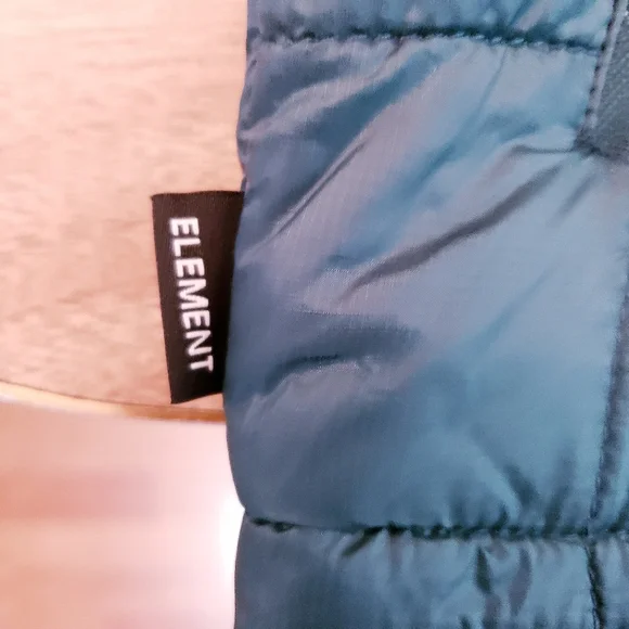Element Wolfeboro Track Ultralight Puffer Jacket Winter Waterproof Coat Green XL - Picture 11 of 16